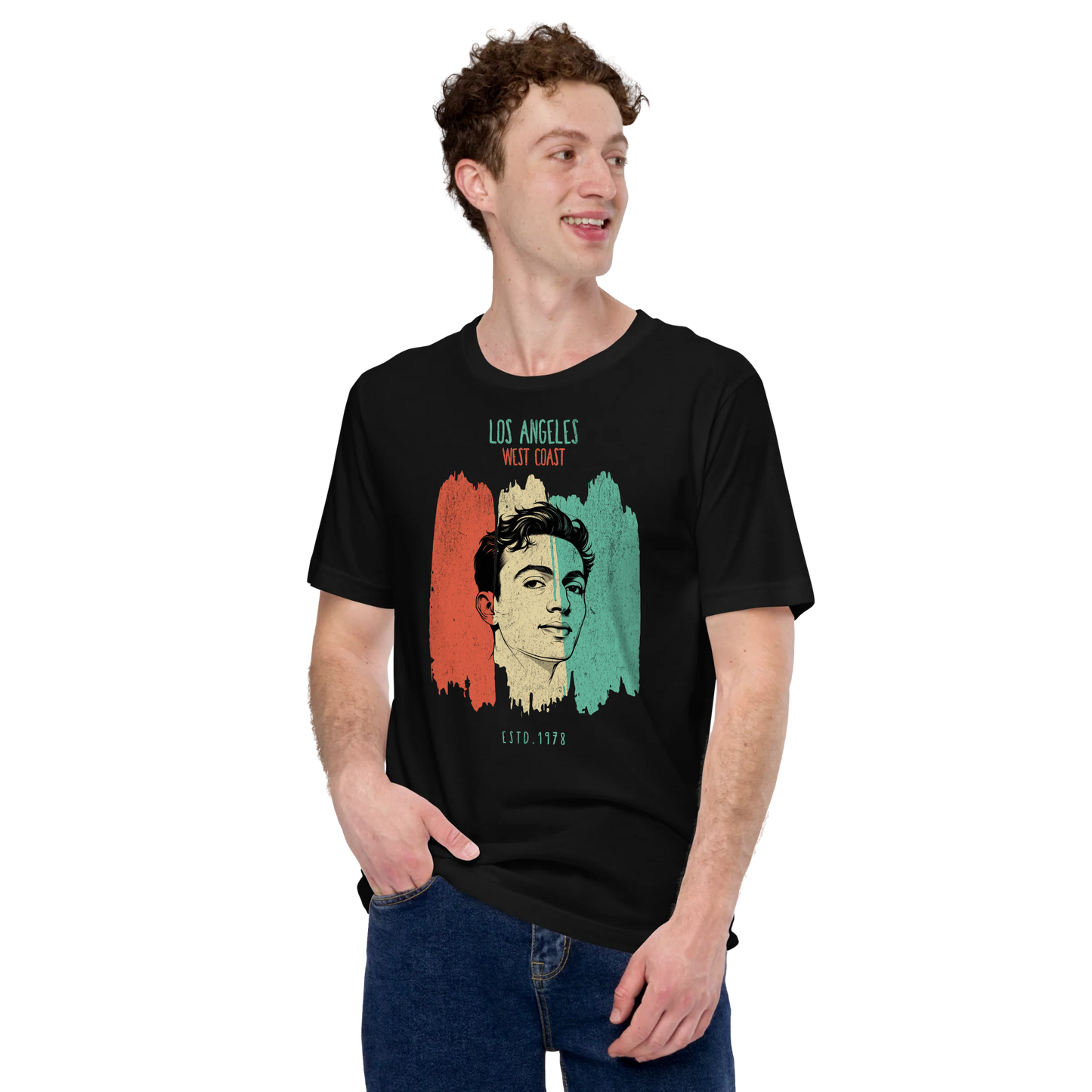 T-shirt "West Coast" personnalisé