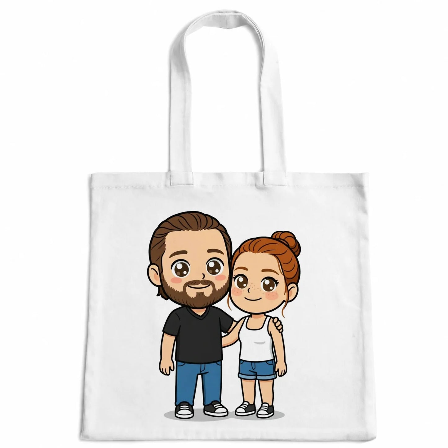 Tote bag personnalisé "Trop mignon"