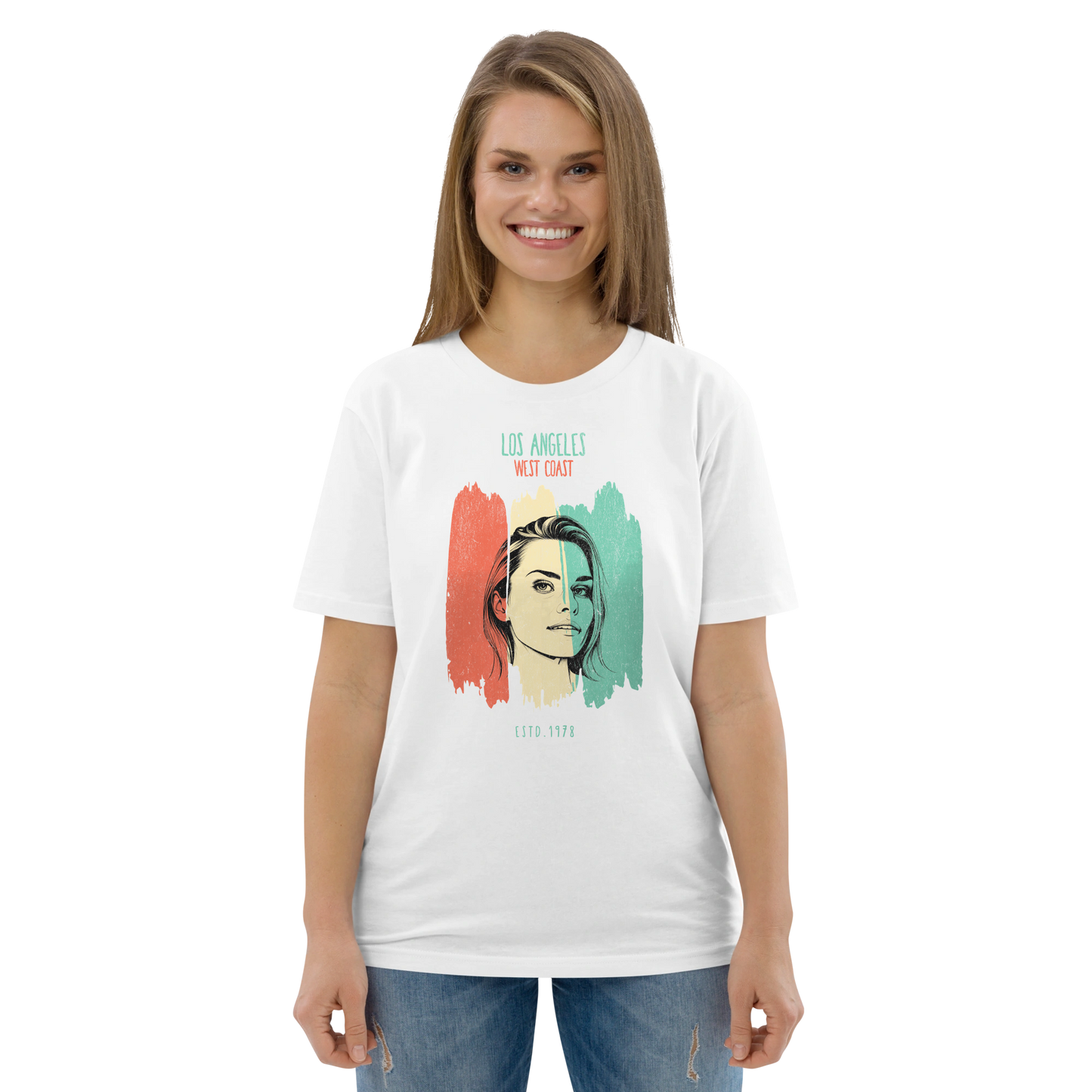 T-shirt "West Coast" personnalisé