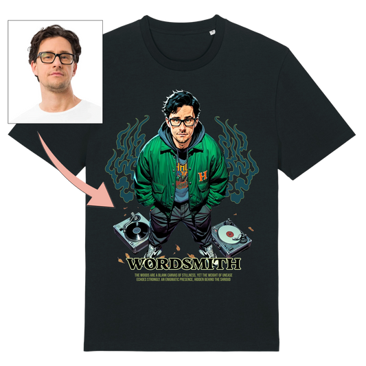 T-shirt "Word Smith" personnalisé