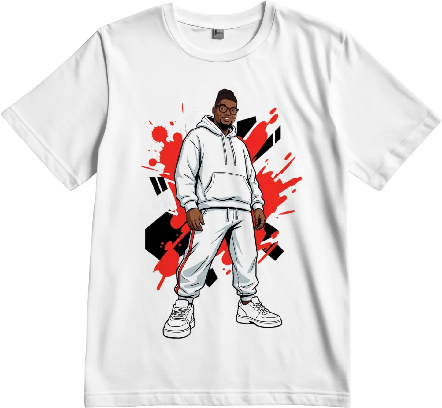 T-shirt personnalisé "Unshaken"
