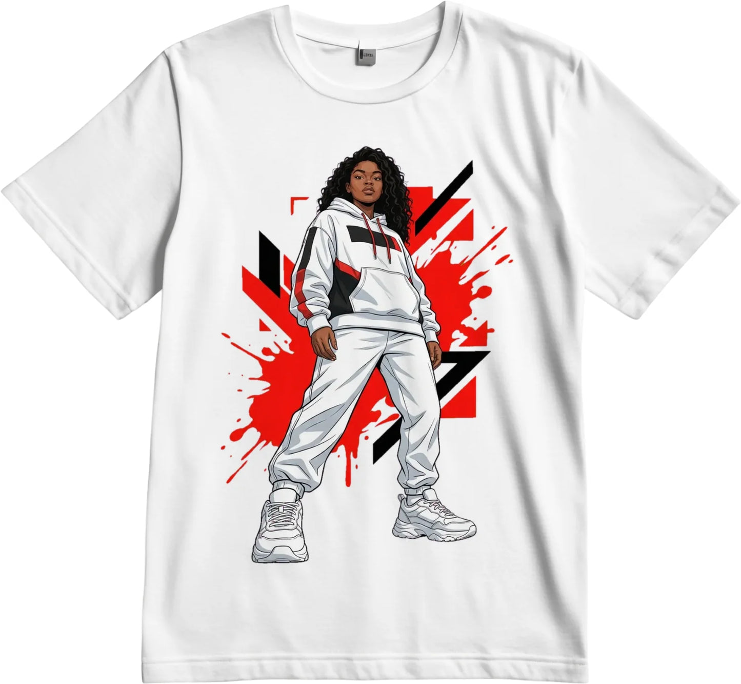 T-shirt personnalisé "Unshaken"