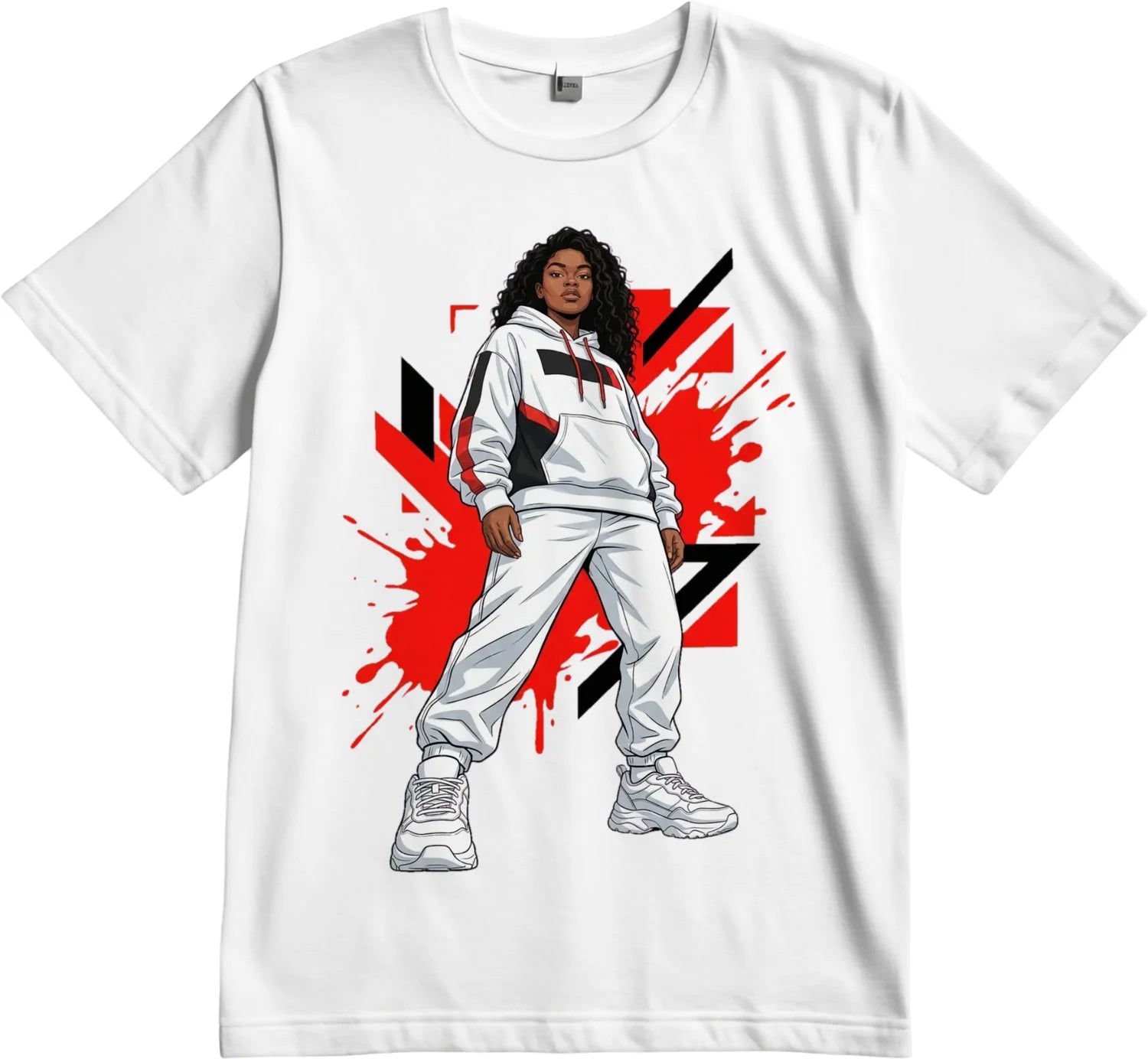 T-shirt personnalisé "Unshaken"