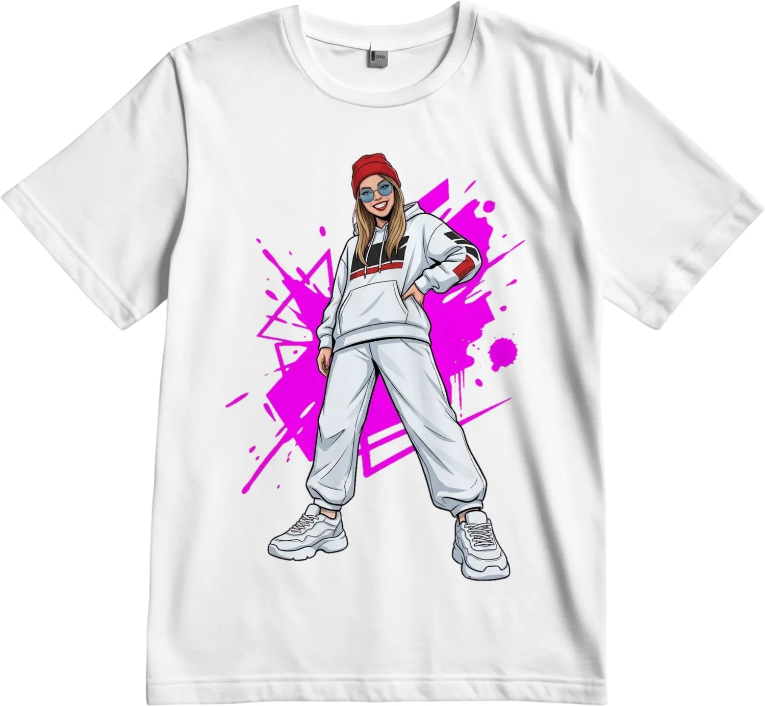 T-shirt personnalisé "Unshaken"