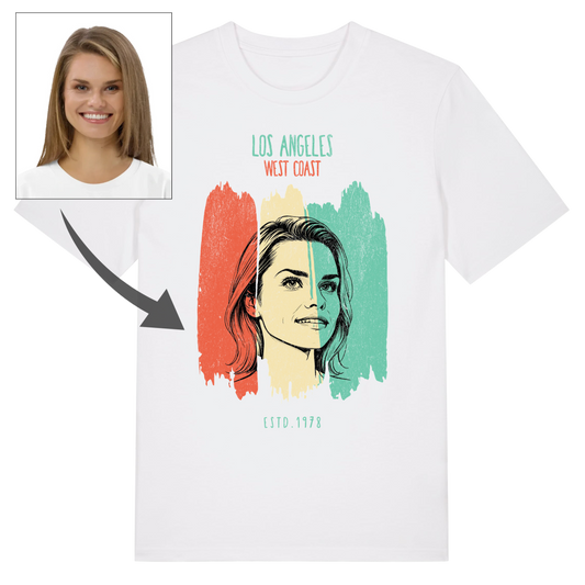 T-shirt "West Coast" personnalisé